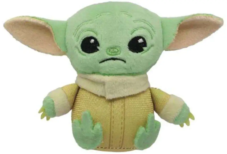 Star Wars The Mandalorian The Child aka "Baby Yoda" Sitting and Staring Off Plush Bag Clip [Loose]