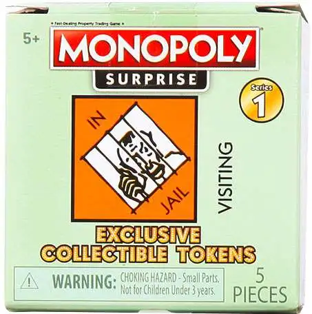 Monopoly Surprise Box ULTRA RARE Set Collectible Tokens GOLD Pieces Series 1 