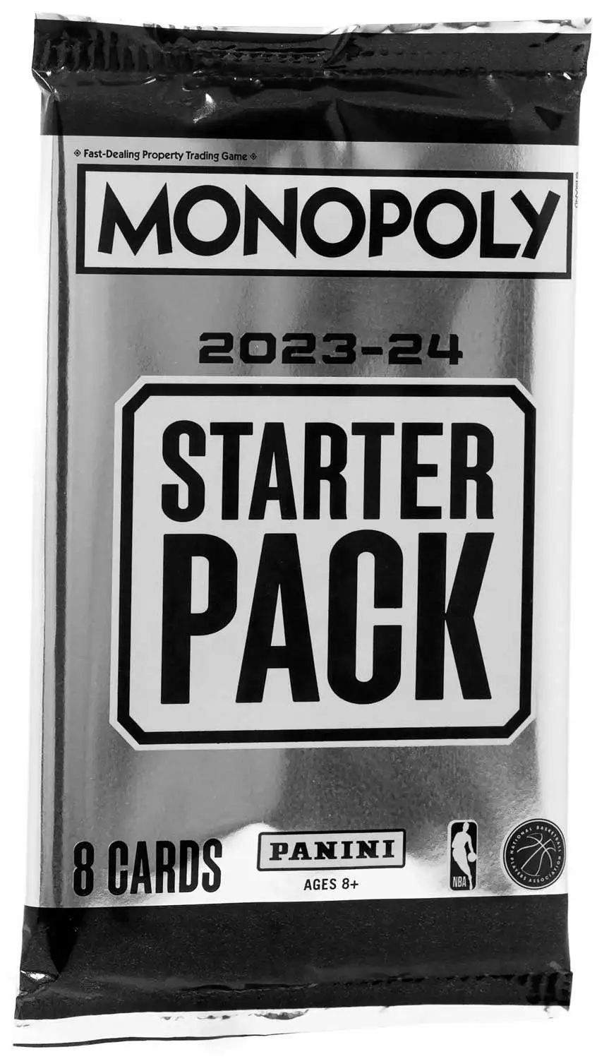 NBA Monopoly 2023-24 Prizm Basketball Trading Card Starter Set Pack 8 Cards  Panini - ToyWiz