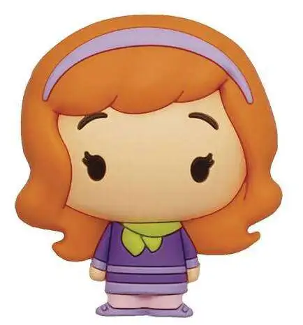 Scooby Doo 3D Figural Bag Clip Series 1 Daphne Keychain [Loose]