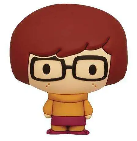 Scooby Doo 3D Figural Bag Clip Series 1 Velma Keychain [Loose]