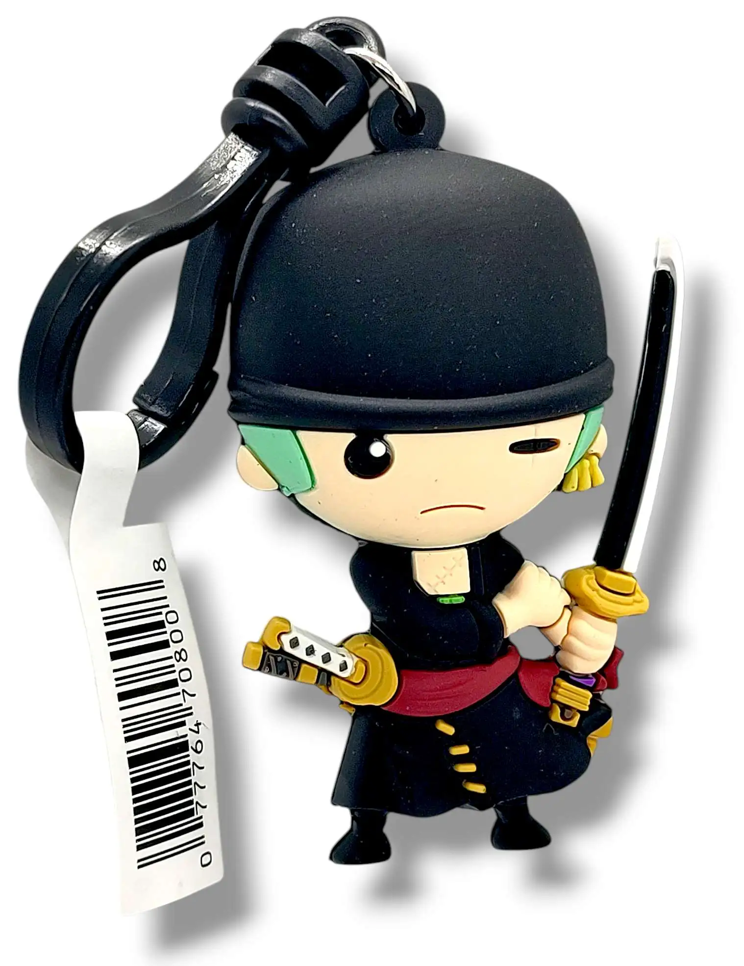 3D Figural Bag Clip One Piece Series 5 Zoro Minifigure [Loose]