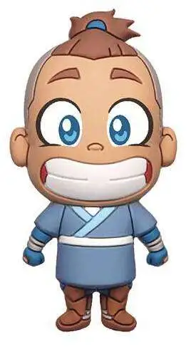 Nickelodeon 3D Figural Bag Clip Avatar the Last Airbender Sokka Keychain [Loose]