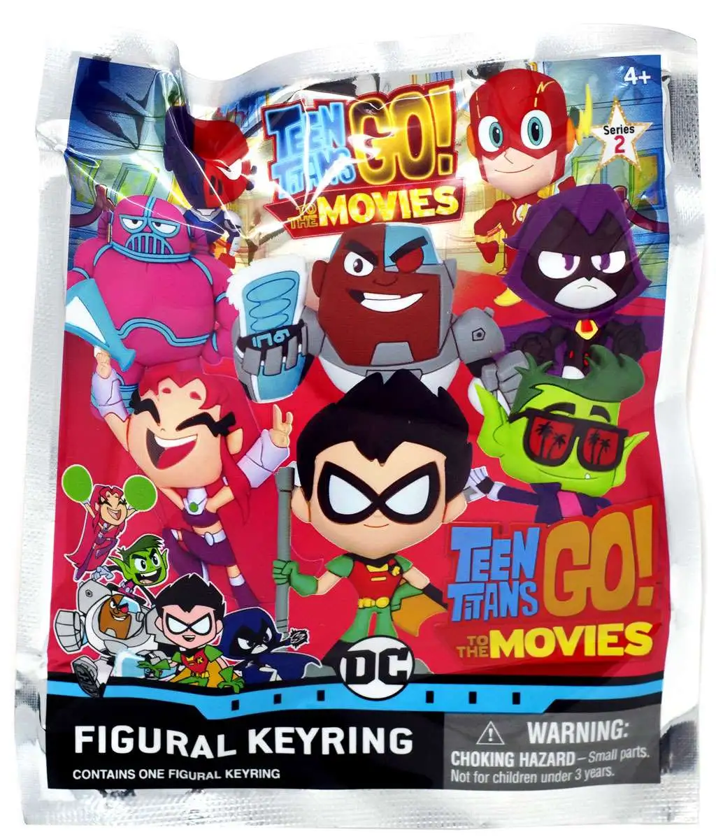 Teen Titans Go Figural Keyring Speedy Blind Bag Figure NEW 