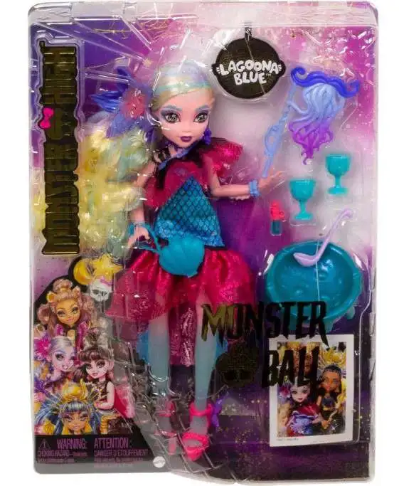 Monster High Monster Ball Lagoona Blue Doll [Damaged Package]