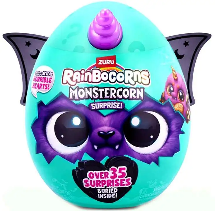 Rainbocorns Monstercorn Series 1 RANDOM Character Mystery Plush Pack Over 35 Surprises Buried Inside Zuru Toys ToyWiz