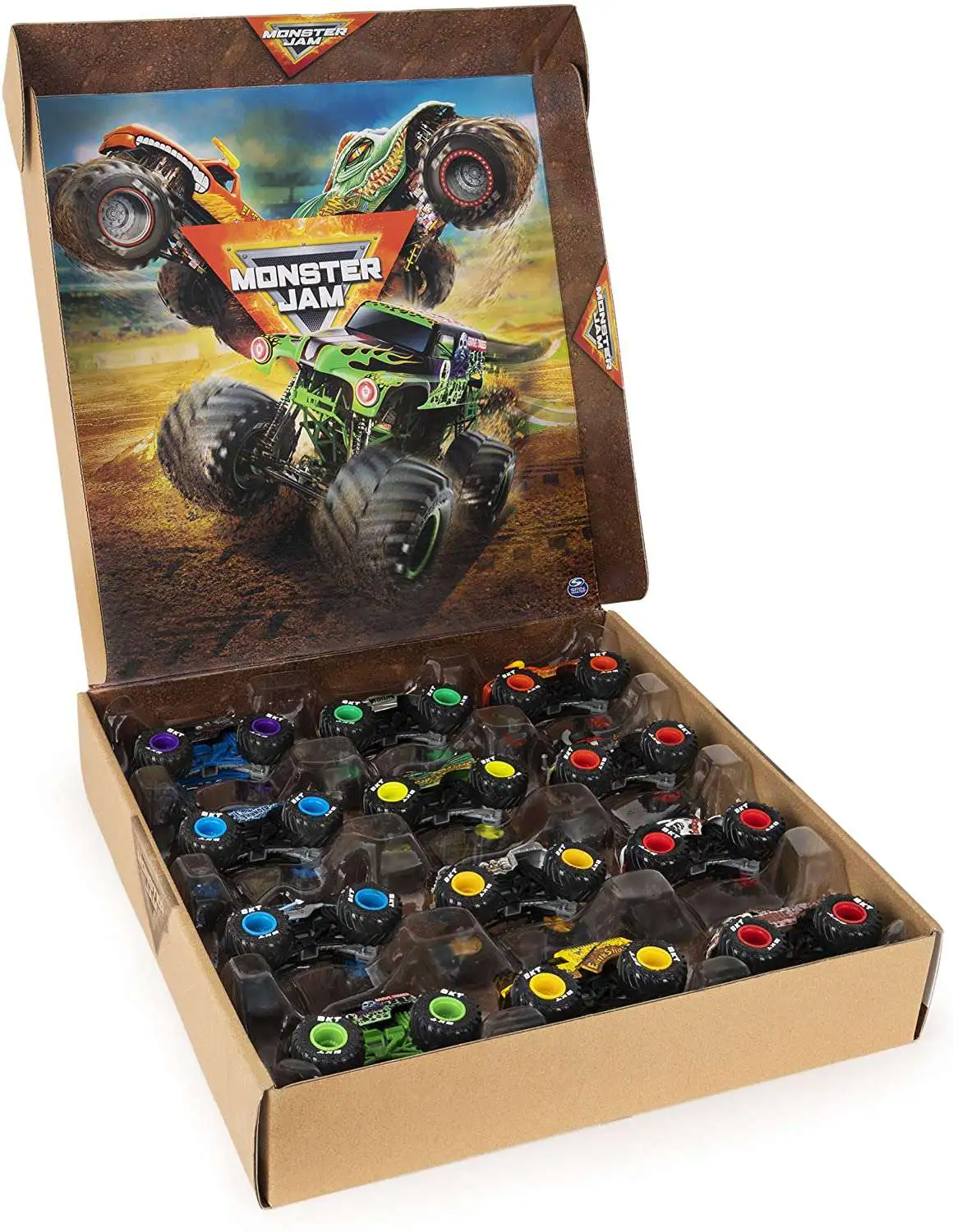 Hot Wheels Series 1 Monster Trucks Mystery Box (Version 2, 40 Packs) 