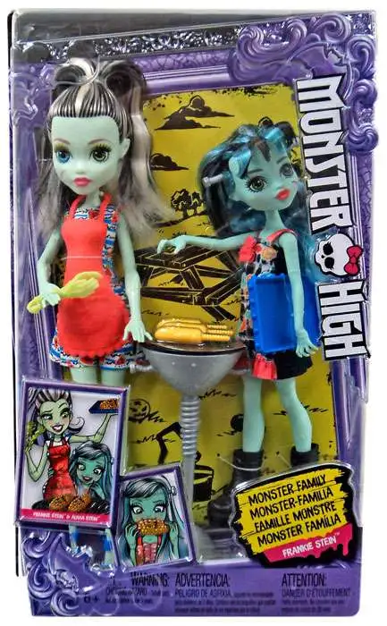 Monster High Monster Family of Frankie Stein Frankie Stein Alivia Stein ...