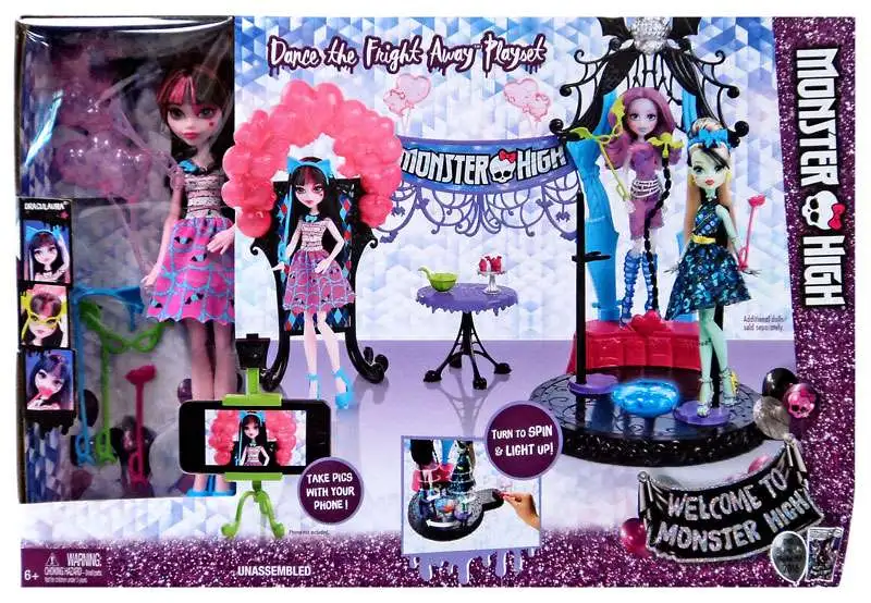  Monster High Dance The Fright Away Transforming Draculaura Doll  : Toys & Games
