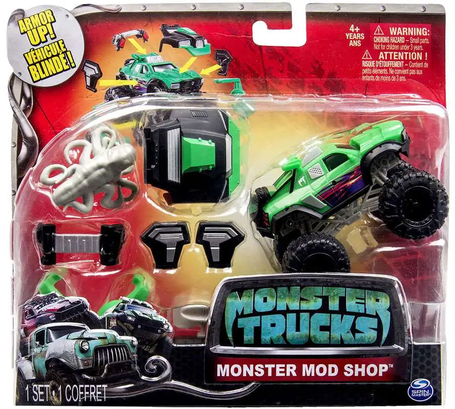 Spin Master Monster Trucks 1 64 Scale Mod Shop MVP Truck Vehicle 3