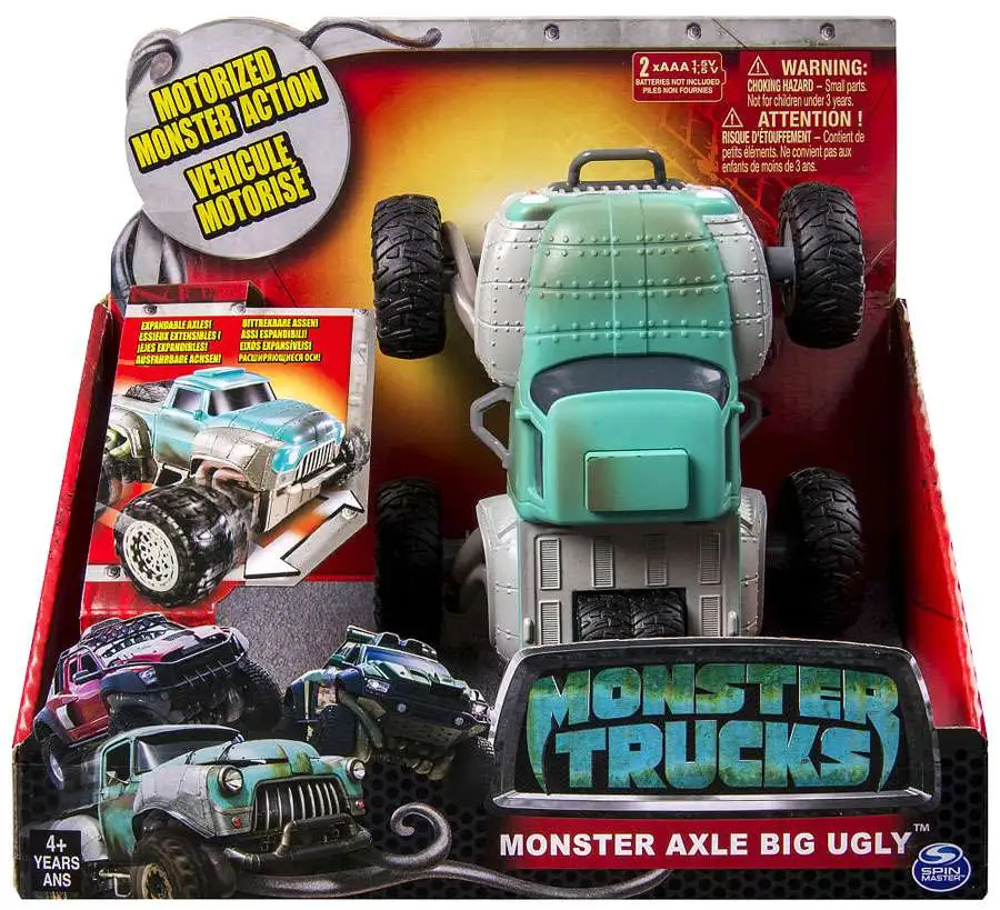 Monster Trucks Monster Axle Big Ugly Vehicle Spin Master - ToyWiz