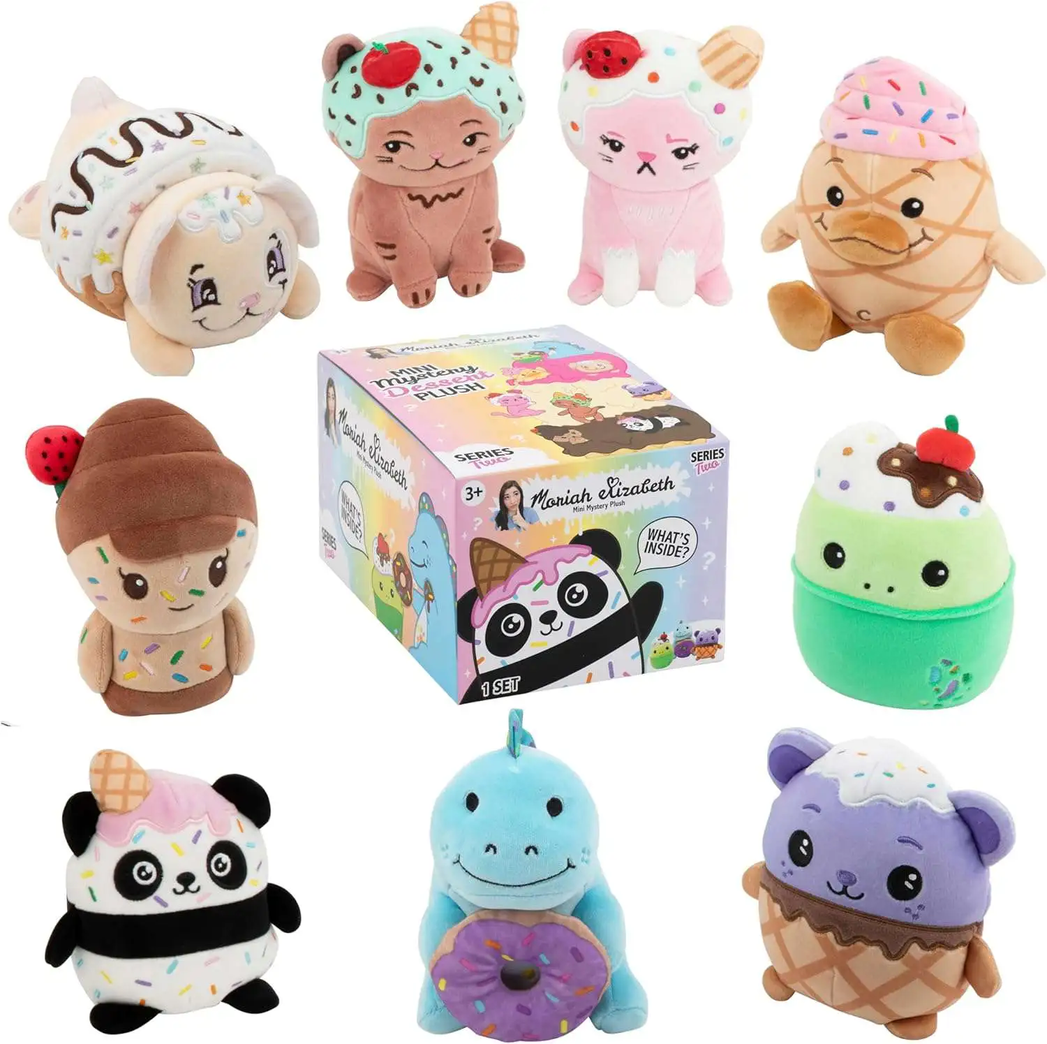 Moriah Elizabeth Series 2 Dessert 6-Inch Mystery Plush Pack [1 RANDOM Figure]
