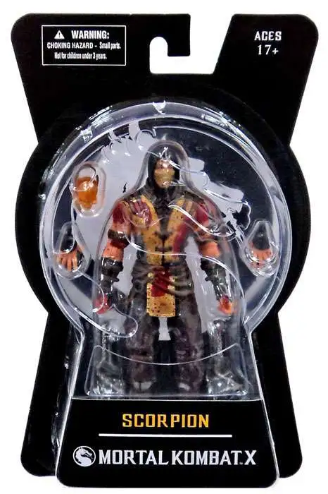 Mezco Toyz Mortal Kombat X Bloody Exclusive Scorpion 6 Inch Bobble