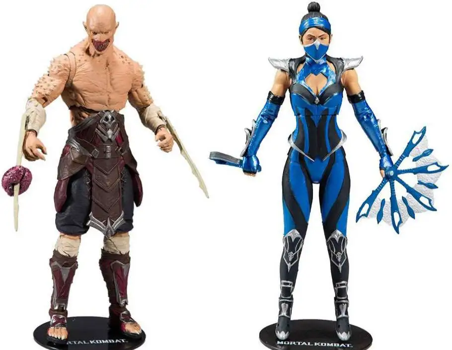 McFarlane Mortal Kombat Series 3 Baraka & Kitana Set of 2 Action