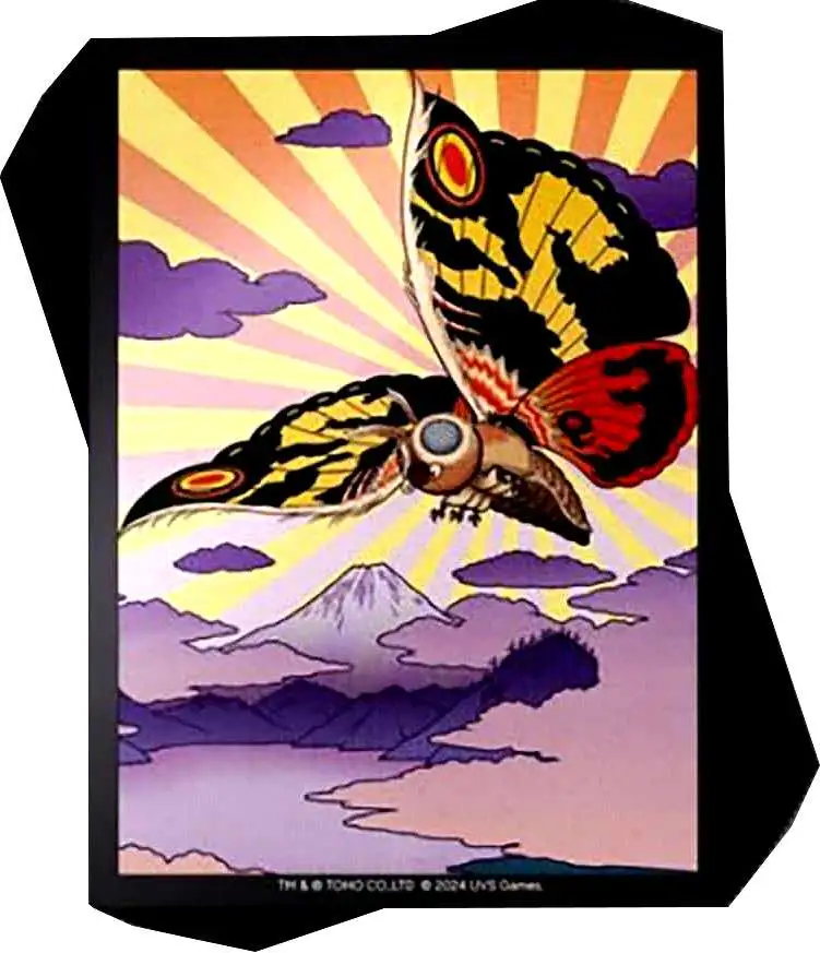 Universus CCG Godzilla Challenger Series Mothra Card Sleeves [100 Count] (Pre-Order ships October)