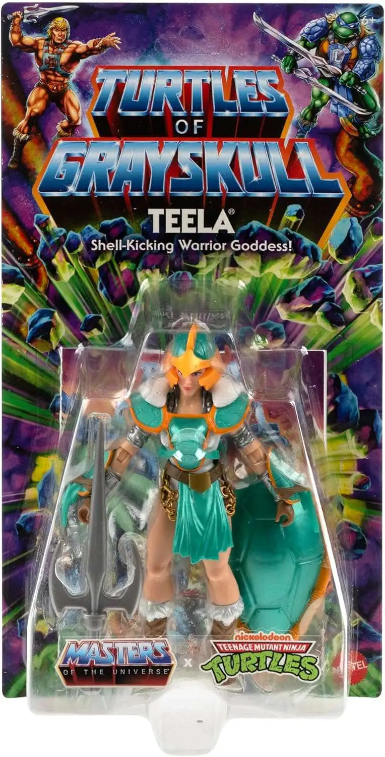 Masters of the Universe Turtles of Grayskull Origins Teela Action Figure