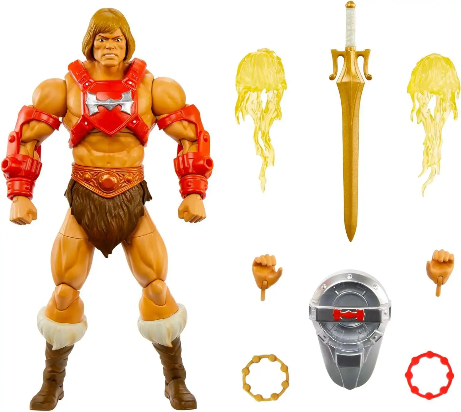 Masters of the Universe New Eternia Thunder Punch He-Man Action Figure (Pre-Order ships June)