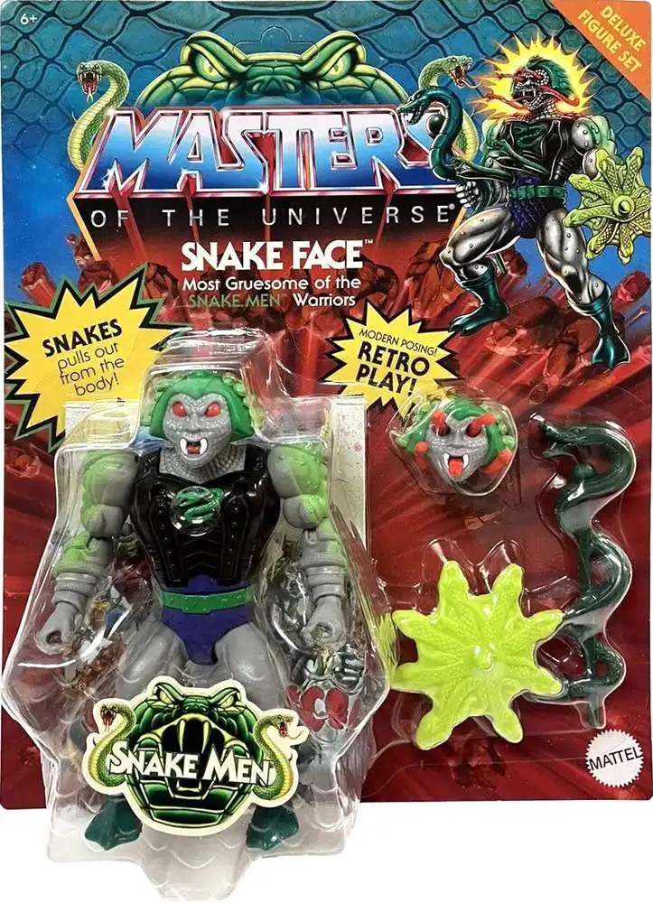 RESERVED Snake Face COMPLETE discount - VINTAGE MOTU!