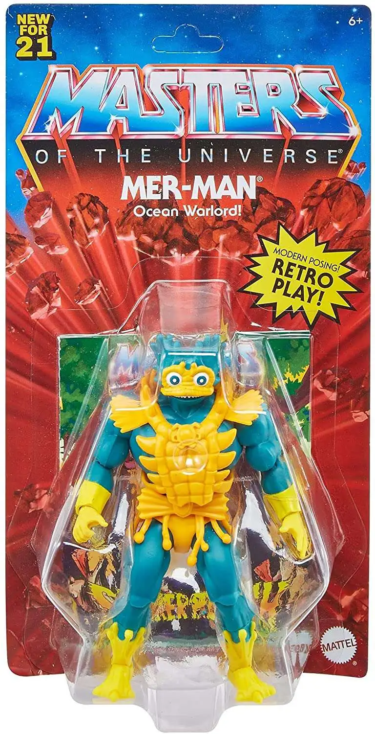 Mattel Masters of The Universe Origins Mer-Man - Retro Play