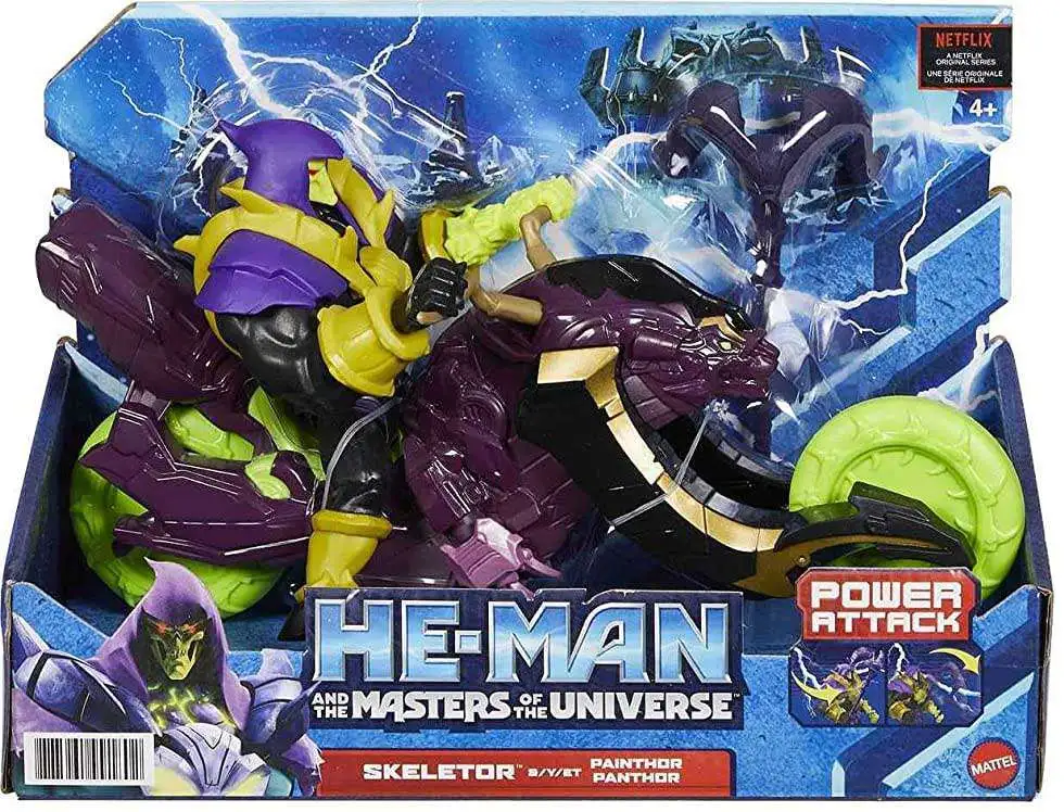 He-Man and the Masters of the Universe Revelation Skeletor & Panthor Vehicle & Action Figure