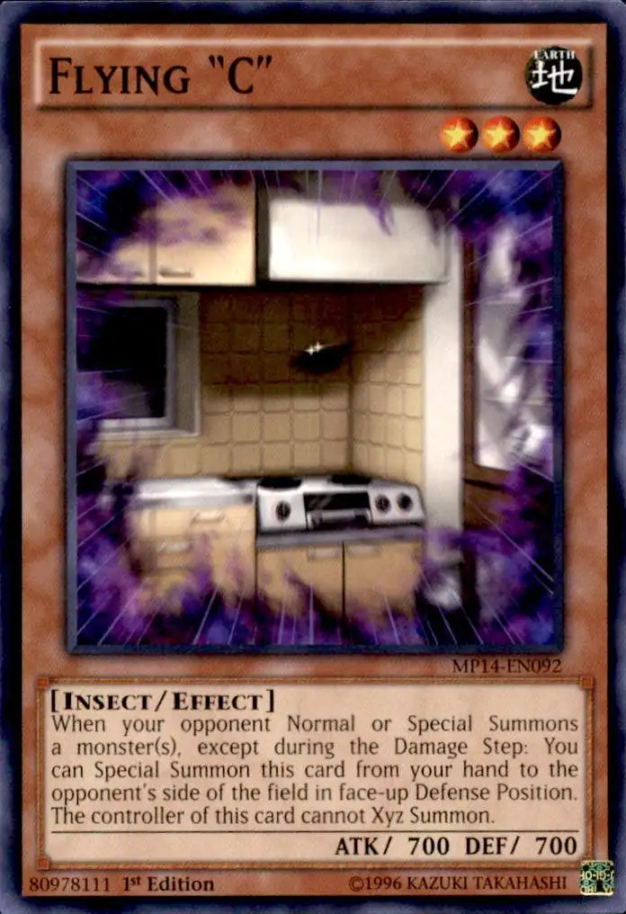 YuGiOh 2014 Mega Tin Common Flying "C" MP14-EN092
