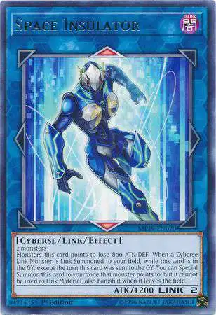 YuGiOh 2019 Gold Sarcophagus Tin Mega Pack Rare Space Insulator MP19-EN020