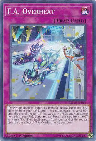 YuGiOh 2019 Gold Sarcophagus Tin Mega Pack Common F.A. Overheat MP19-EN064