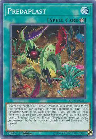 YuGiOh 2019 Gold Sarcophagus Tin Mega Pack Common Predaplast MP19-EN231