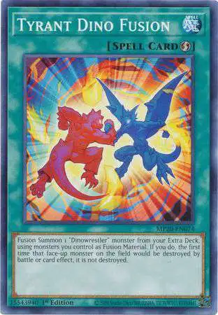 YuGiOh Trading Card Game 2020 Tin of Lost Memories Single Card Common Tyrant Dino Fusion MP20-EN074 - ToyWiz YuGiOh Trading Card Game 2020 Tin of Lost Memories Single Card Common Tyrant Dino Fusion MP20-EN074 - ToyWiz