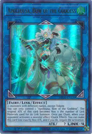 goddess cards yugioh QCAC-JP075 Apollousa, Bow of the Goddess (SR) – TCG Corner main image 0