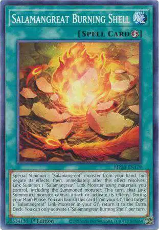 YuGiOh Trading Card Game 2020 Tin of Lost Memories Single Card Common  Salamangreat Burning Shell MP20-EN179 - ToyWiz