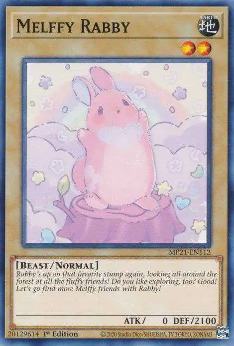 YuGiOh 2021 Tin of Ancient Battles Common Melffy Rabby MP21-EN112
