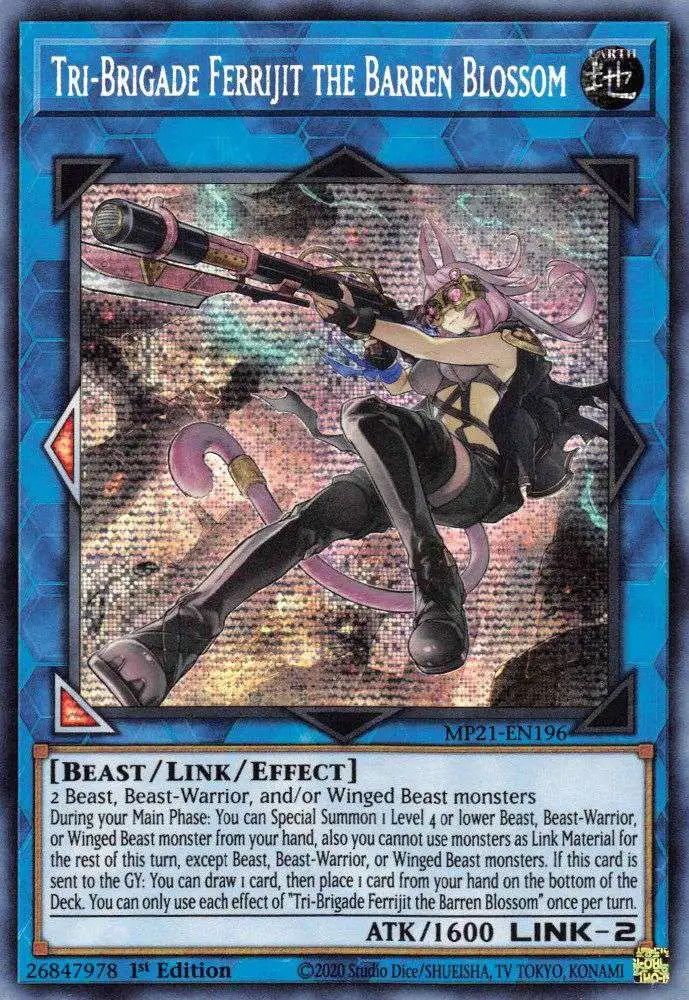 Tri-Brigade Revolt MP21-EN212 1st Prismatic Secret Rare NM Yugioh Card