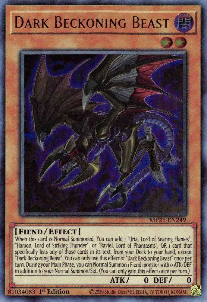 Yugioh! Dark Beckoning Beast Ra03-en027 Ultimate | Meses sin interés Yugioh! Dark Beckoning Beast Ra03-en027 Ultimate | Meses sin interés