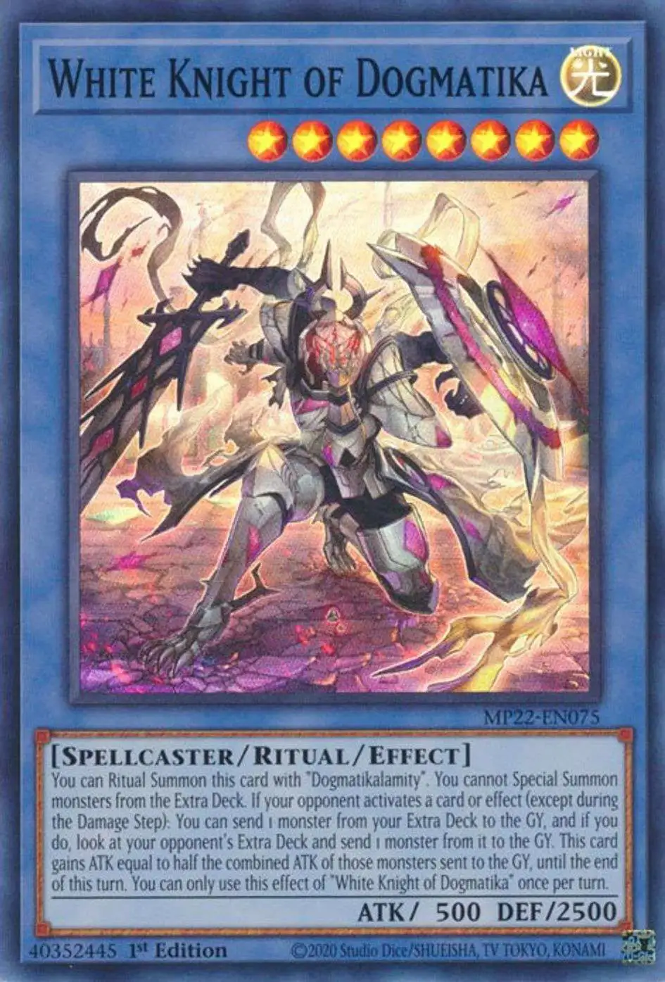 yugioh white knight cards Yu-Gi-Oh! - Rising Rampage the Dream Mirror Black Knight from your Deck White Night Dragon - Structure