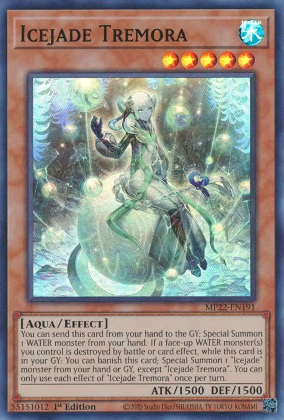 yugioh icejade cards Complete Custom Deck for Yu-Gi-Oh! You can Special Summon this card YuGiOh 2022 Tin of the