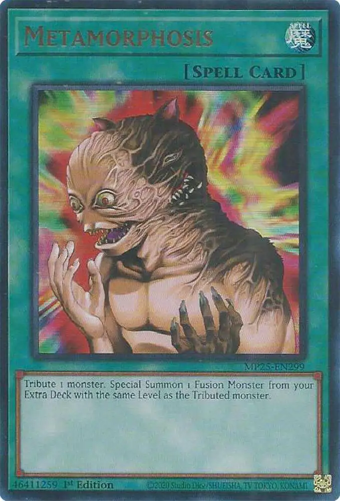 YuGiOh Trading Card Game 2025 Mega-Pack Single Card Ultra Rare  Metamorphosis MP25-EN299 - ToyWiz