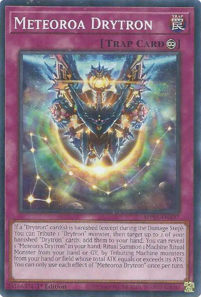 YuGiOh Trading Card Game 2025 Mega-Pack Common Meteoroa Drytron MP25-EN397