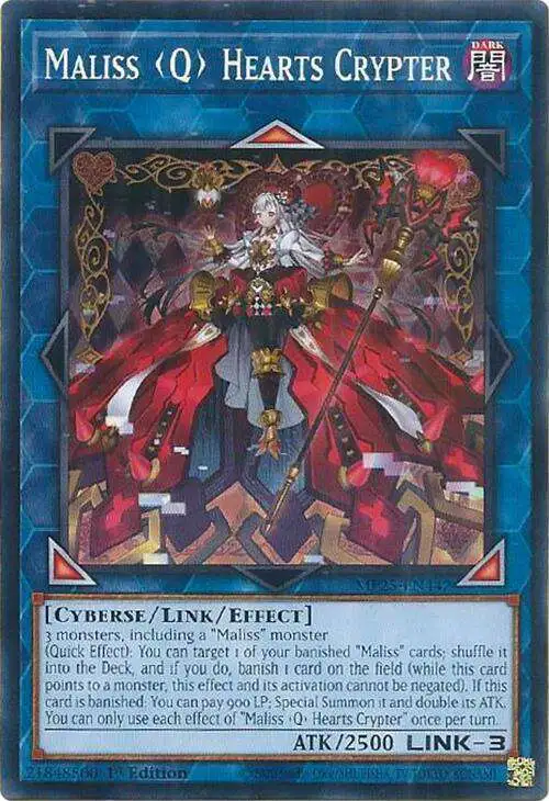 YuGiOh Trading Card Game 2025 Mega-Pack Single Card Common Maliss