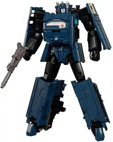 Transformers Masterpiece Series Trainbot Getsuei Action Figure MPG-02 [Raiden Combiner, Damaged Package]