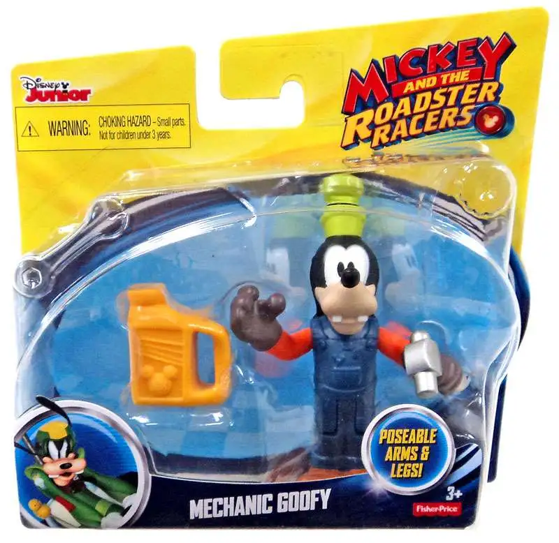 Disney Junior Mickey and The Roadster Racers Mechanic Goofy for sale online 