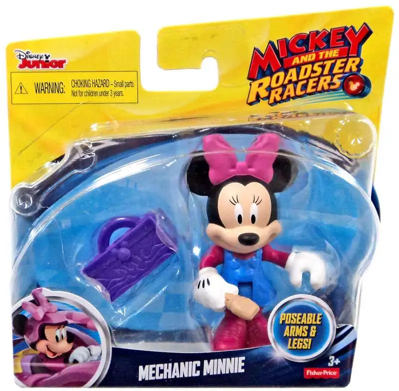 Fisher Price Disney Mickey & Roadster Racers Mechanic Minnie Action Figure