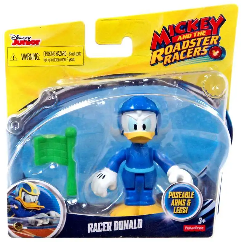 Fisher Price Disney Mickey & Roadster Racers Racer Donald Action Figure [Loose]