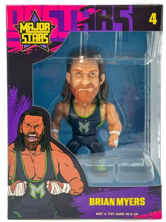 Major Stars WWE Wreslting Brian Myers 4 Action Figure 4 Major