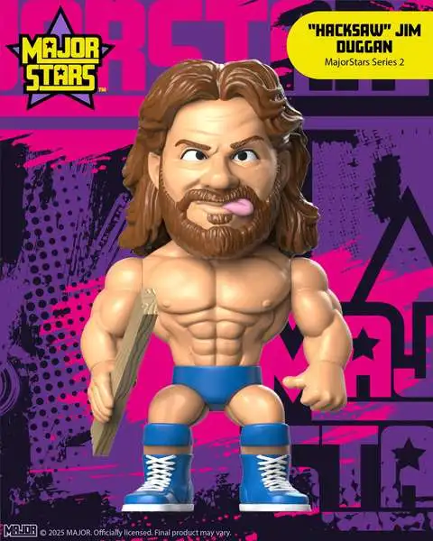 Major Stars WWE Wreslting Hacksaw Jim Duggan Action Figure (Pre-Order ships June)