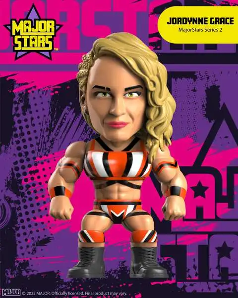 Major Stars WWE Wreslting Jordynne Grace Action Figure (Pre-Order ships June)
