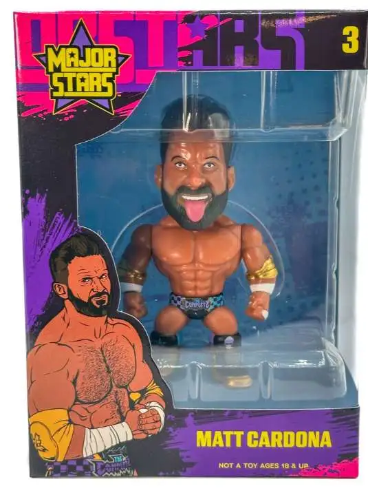 Major Stars WWE Wreslting Matt Cardona Action Figure #3 (Pre-Order ships April)