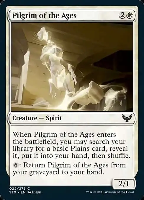 MtG Strixhaven: School of Mages Common Pilgrim of the Ages #22