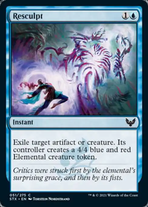 MtG Strixhaven: School of Mages Common Resculpt #51