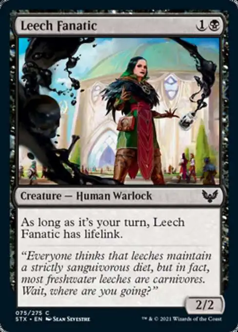 MtG Strixhaven: School of Mages Common Leech Fanatic #75